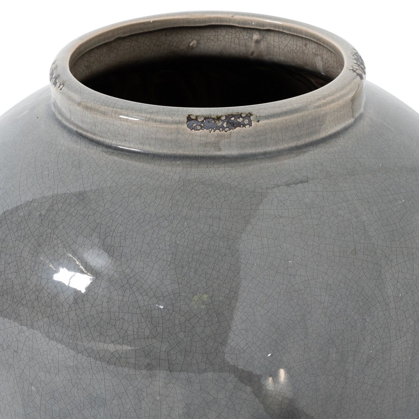 Garda Grey Glazed Giant Juniper Vase