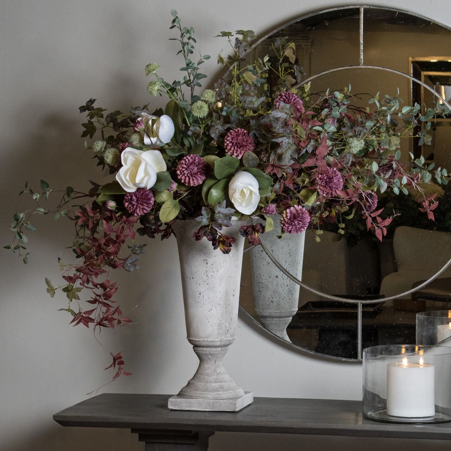 Stone Effect Urn Planter