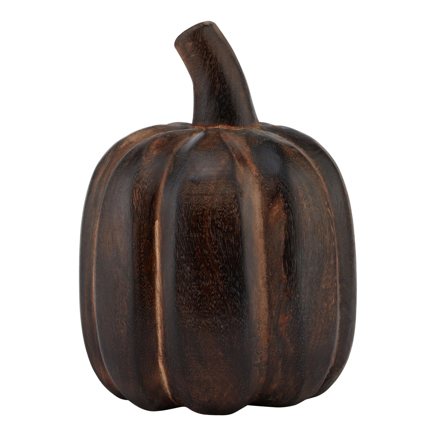 Natural Wooden Pumpkin