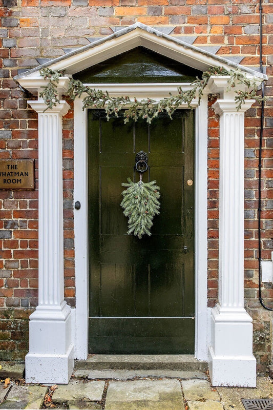 frosted pine tear drop